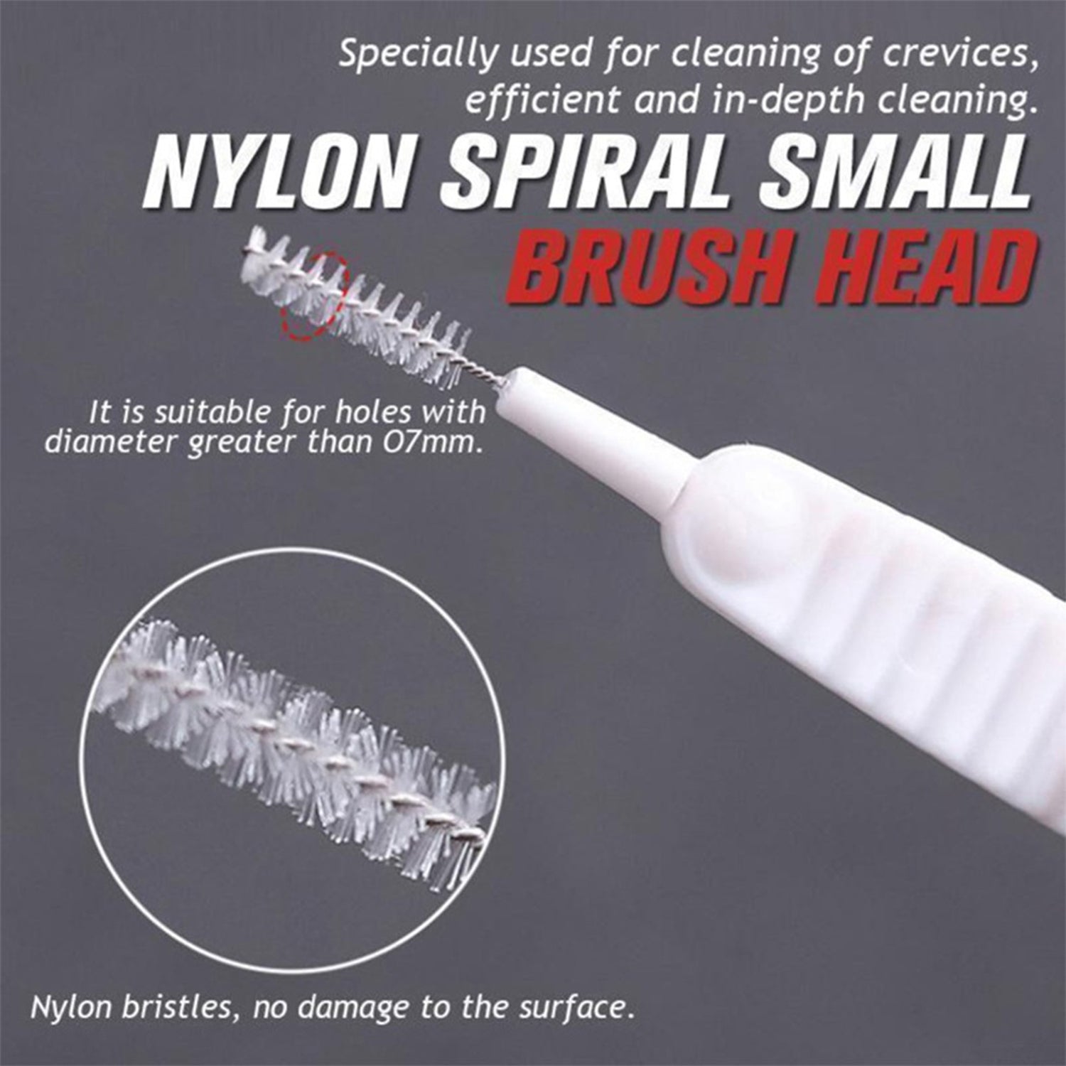 4985 10pcs Shower Nozzle Cleaning Brush, Reusable Multifunctional Shower Head Anti-Clogging Small Brush DeoDap 4985 10pcs Shower Nozzle Cleaning Brush, Reusable Multifunctional Shower Head Anti-Clogging Small Brush DeoDap